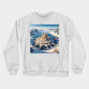 Golden Fantasy Palace Crewneck Sweatshirt